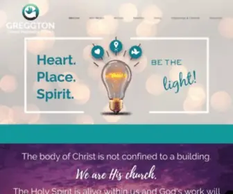 Greggton.org(Greggton United Methodist Church) Screenshot