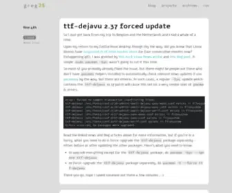 Gregjs.com(Gregjs) Screenshot