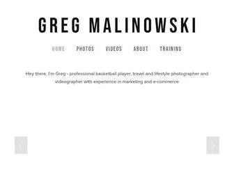 Gregmalinowski.com(Greg Malinowski) Screenshot