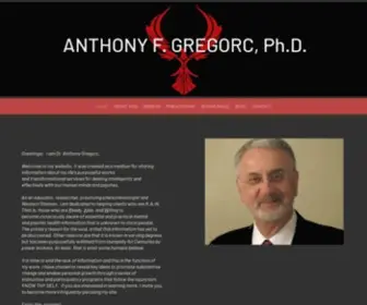 Gregorc.com(ANTHONY F) Screenshot