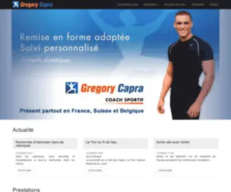 Gregory-Capra.com(Grégory) Screenshot