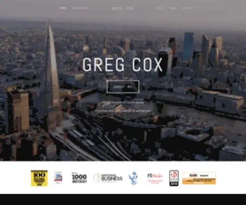 Gregorycox.co.uk(Gregory Cox) Screenshot