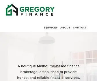 Gregoryfinance.com.au(Gregory Finance) Screenshot