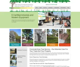 Gregoryforrestlester.com(Cincinnati Tree Service) Screenshot