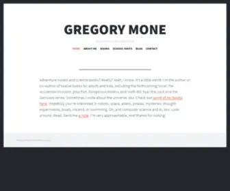 Gregorymone.com(The guy who writes those stories) Screenshot