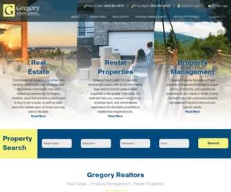 Gregoryrealtors.com(Gregory Realtors) Screenshot
