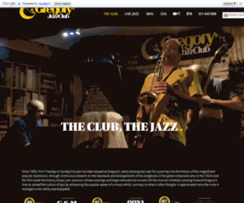 Gregorysjazz.com(Jazz & Whisky) Screenshot