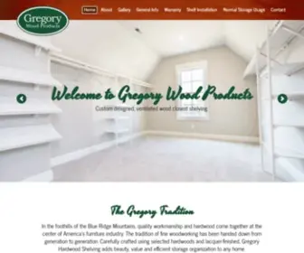 Gregorywoodproducts.com(Gregory Wood Products) Screenshot