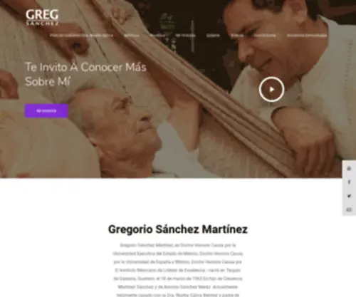 Gregsanchezm.com.mx(Inicio) Screenshot