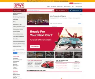 Gregsons.com.au(Grays Australia) Screenshot