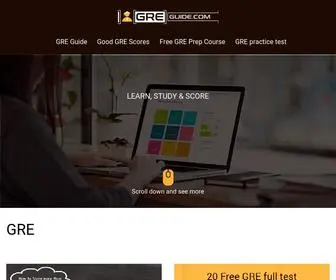 Greguide.com(Complete GRE Information Guide) Screenshot