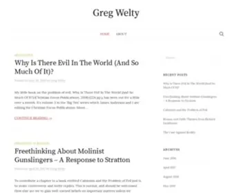 Gregwelty.com(Greg Welty) Screenshot