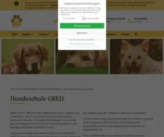 Greh.de(Hundeschule GREH Berlin) Screenshot