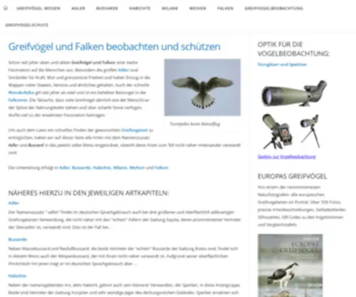 GreifVogel.com(greifvogel) Screenshot