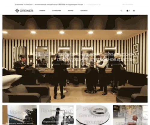 Greiner-Salon.ru(Greiner Salon) Screenshot