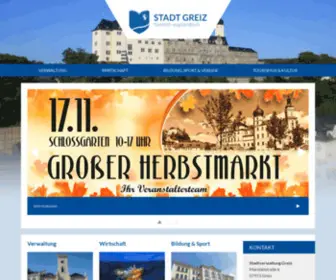 Greiz.de(Stadt Greiz) Screenshot