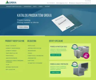 Greka.com.pl(PPUH GreKa) Screenshot