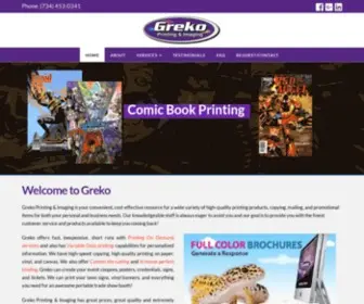 Grekoprinting.com(Greko Printing & Imaging) Screenshot