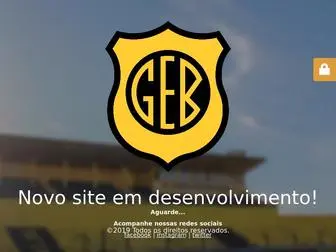 Gremioesportivobage.com.br(Site em desenvolvimento) Screenshot