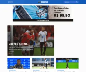 Gremistas.net(Notícias do Grêmio) Screenshot