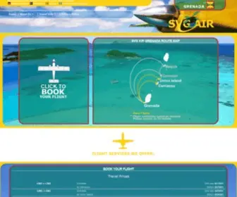 Grenada-Flights.com(SVG Air Grenada) Screenshot