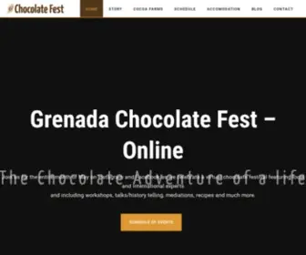 Grenadachocolatefest.com(Grenada Chocolate Fest) Screenshot