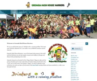 Grenadahash.com(Grenada Hash House Harriers) Screenshot