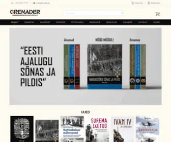 Grenader.ee(Avaleht) Screenshot