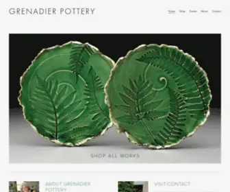 Grenadierpottery.com(Grenadier Pottery) Screenshot