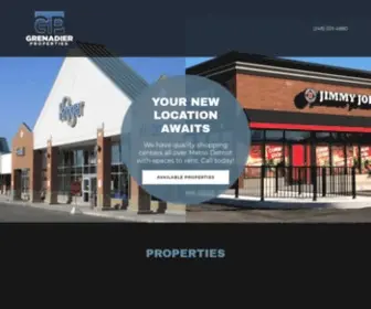 Grenadierproperties.com(Grenadier Properties) Screenshot