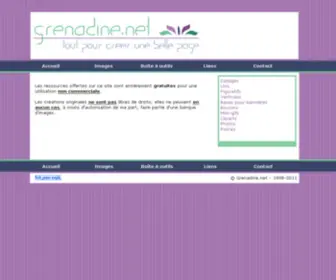 Grenadine.net(Accueil) Screenshot