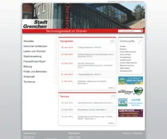 Grenchen.ch(Grenchen Online) Screenshot