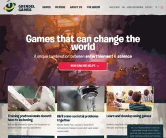 Grendelgames.com(We are a serious games company) Screenshot