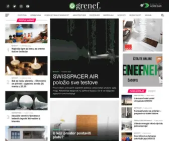 Grenef.com(Građevinarstvo i energetska efikasnost) Screenshot