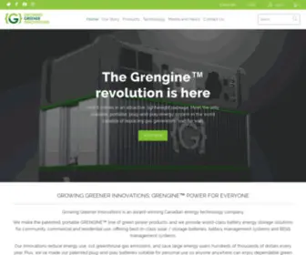 Grengine.com(Electric Generators) Screenshot