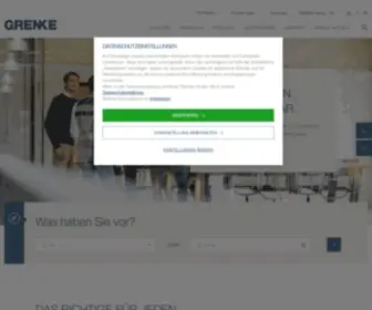Grenke.ch(Leasing und Factoring aus einer Hand) Screenshot