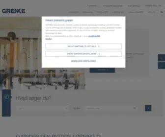 Grenke.dk(Vi finder den rigtige leasingløsning til dit behov) Screenshot