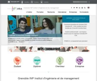 Grenoble-INP.org(Grenoble) Screenshot