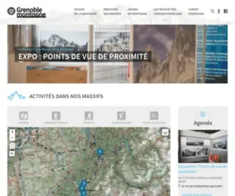 Grenoble-Montagne.com(Grenoble Montagne) Screenshot