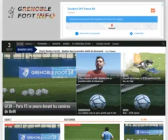 Grenoblefoot.info(Grenoble Foot Info) Screenshot