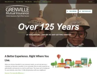 Grenvillemutual.com(Grenville Mutual) Screenshot