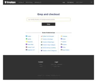 Grepapps.com(GrepApps) Screenshot