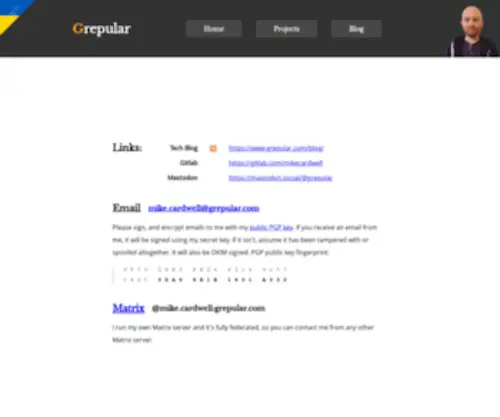 Grepular.com(Grepular) Screenshot