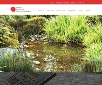 Greshamjapanesegarden.org(Gresham Japanese Garden) Screenshot