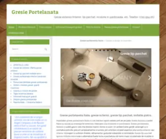 Gresieportelanata.ro(Gresie Portelanata ITALIA) Screenshot