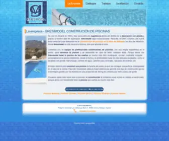 Gresimodel.es(Piscinas Badajoz) Screenshot