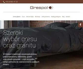 Grespol.pl(Bezpośredni importer gresu oraz granitu) Screenshot