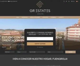 Grestates.es(Venta y alquiler de inmuebles en Fuengirola) Screenshot