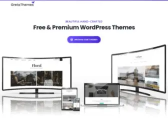 Gretathemes.com(Free & premium wordpress themes and templates) Screenshot