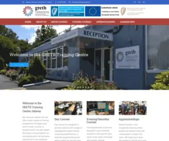 Gretbtrainingcentre.ie(GRETB Training Centre) Screenshot